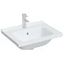 White ceramic rectangular bathroom sink 61x48x19.5 cm by vidaXL, Sinks - Ref: Foro24-153709, Price: 79,92 €, Discount: %