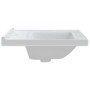 Rechteckiges Waschbecken aus weißer Keramik, 61 x 48 x 19,5 cm von vidaXL, Sinkt - Ref: Foro24-153709, Preis: 87,89 €, Rabatt: %