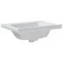 White ceramic rectangular bathroom sink 61x48x19.5 cm by vidaXL, Sinks - Ref: Foro24-153709, Price: 79,92 €, Discount: %