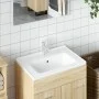Rechteckiges Waschbecken aus Keramik weiß 71x48x19,5 cm von vidaXL, Sinkt - Ref: Foro24-153710, Preis: 71,21 €, Rabatt: %