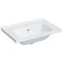 Rechteckiges Waschbecken aus Keramik weiß 71x48x19,5 cm von vidaXL, Sinkt - Ref: Foro24-153710, Preis: 71,21 €, Rabatt: %