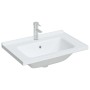 Rechteckiges Waschbecken aus Keramik weiß 71x48x19,5 cm von vidaXL, Sinkt - Ref: Foro24-153710, Preis: 94,04 €, Rabatt: %