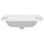 Rechteckiges Waschbecken aus Keramik weiß 71x48x19,5 cm von vidaXL, Sinkt - Ref: Foro24-153710, Preis: 94,04 €, Rabatt: %