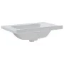 Rechteckiges Waschbecken aus Keramik weiß 71x48x19,5 cm von vidaXL, Sinkt - Ref: Foro24-153710, Preis: 71,21 €, Rabatt: %