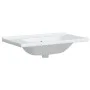 Rechteckiges Waschbecken aus weißer Keramik, 81 x 48 x 19,5 cm von vidaXL, Sinkt - Ref: Foro24-153711, Preis: 127,58 €, Rabat...
