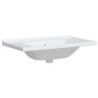 White ceramic rectangular bathroom sink 81x48x19.5 cm by vidaXL, Sinks - Ref: Foro24-153711, Price: 129,76 €, Discount: %