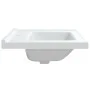 Rechteckiges Waschbecken aus weißer Keramik, 81 x 48 x 19,5 cm von vidaXL, Sinkt - Ref: Foro24-153711, Preis: 127,58 €, Rabat...