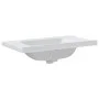 Rechteckiges Waschbecken aus weißer Keramik, 81 x 48 x 19,5 cm von vidaXL, Sinkt - Ref: Foro24-153711, Preis: 127,58 €, Rabat...