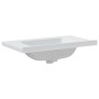 White ceramic rectangular bathroom sink 81x48x19.5 cm by vidaXL, Sinks - Ref: Foro24-153711, Price: 129,76 €, Discount: %
