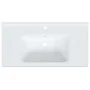 Lavabo de baño rectangular cerámica blanco 91,5x48x19,5 cm de vidaXL, Lavabos - Ref: Foro24-153712, Precio: 145,76 €, Descuen...