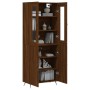 Hohes Sideboard Sperrholz braune Eiche 69,5x34x180 cm von vidaXL, Sideboards - Ref: Foro24-3198192, Preis: 175,64 €, Rabatt: %