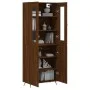 Hohes Sideboard Sperrholz braune Eiche 69,5x34x180 cm von vidaXL, Sideboards - Ref: Foro24-3198192, Preis: 173,48 €, Rabatt: %
