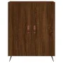 Hohes Sideboard Sperrholz braune Eiche 69,5x34x180 cm von vidaXL, Sideboards - Ref: Foro24-3198192, Preis: 173,48 €, Rabatt: %