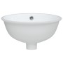 Ovales Waschbecken aus weißer Keramik, 33 x 29 x 16,5 cm von vidaXL, Sinkt - Ref: Foro24-153715, Preis: 49,51 €, Rabatt: %
