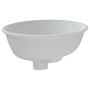 Ovales Waschbecken aus weißer Keramik, 33 x 29 x 16,5 cm von vidaXL, Sinkt - Ref: Foro24-153715, Preis: 49,51 €, Rabatt: %