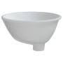 Ovales Waschbecken aus weißer Keramik, 33 x 29 x 16,5 cm von vidaXL, Sinkt - Ref: Foro24-153715, Preis: 49,51 €, Rabatt: %