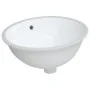 Ovales Keramik-Waschbecken weiß 47x39x21 cm von vidaXL, Sinkt - Ref: Foro24-153719, Preis: 58,03 €, Rabatt: %
