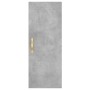 Aparador de madera contrachapada gris hormigón 34,5x34x180 cm de vidaXL, Aparadores - Ref: Foro24-3198837, Precio: 108,52 €, ...