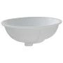 Ovales Keramik-Waschbecken weiß 47x39x21 cm von vidaXL, Sinkt - Ref: Foro24-153719, Preis: 58,03 €, Rabatt: %