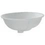Ovales Waschbecken aus weißer Keramik, 49 x 40,5 x 21 cm von vidaXL, Sinkt - Ref: Foro24-153720, Preis: 66,13 €, Rabatt: %