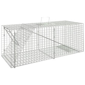 Trampa para animales hierro galvanizado 64,5x25x26,5 cm de vidaXL, Trampas para animales - Ref: Foro24-154933, Precio: 39,16 ...