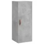 Aparador de madera contrachapada gris hormigón 34,5x34x180 cm de vidaXL, Aparadores - Ref: Foro24-3198829, Precio: 108,79 €, ...