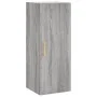 Aparador alto madera contrachapada gris Sonoma 34,5x34x180 cm de vidaXL, Aparadores - Ref: Foro24-3198847, Precio: 111,61 €, ...
