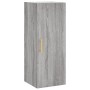 Hohes Sonoma-Sideboard aus grauem Sperrholz, 34,5 x 34 x 180 cm von vidaXL, Sideboards - Ref: Foro24-3198847, Preis: 111,61 €...