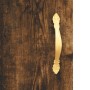 Smoked oak plywood sideboard 34.5x34x180 cm by vidaXL, Sideboards - Ref: Foro24-3198838, Price: 108,71 €, Discount: %