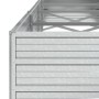 Verzinkter Stahlbeet Silber 320x80x45 cm von vidaXL, Töpfe und Pflanzgefäße - Ref: Foro24-316892, Preis: 62,28 €, Rabatt: %