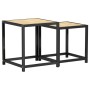 2 Sonoma oak MDF coffee tables by vidaXL, Side tables - Ref: Foro24-331657, Price: 40,29 €, Discount: %