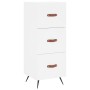 Hohes Sideboard aus weißem Sperrholz, 34,5 x 34 x 180 cm von vidaXL, Sideboards - Ref: Foro24-3199209, Preis: 114,96 €, Rabat...