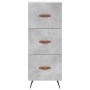 Concrete gray plywood sideboard 34.5x34x180 cm by vidaXL, Sideboards - Ref: Foro24-3199213, Price: 112,94 €, Discount: %