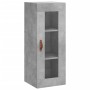 Concrete gray plywood sideboard 34.5x34x180 cm by vidaXL, Sideboards - Ref: Foro24-3199213, Price: 112,94 €, Discount: %