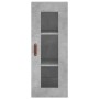 Concrete gray plywood sideboard 34.5x34x180 cm by vidaXL, Sideboards - Ref: Foro24-3199213, Price: 112,94 €, Discount: %