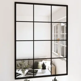 Wandspiegel 2 Stk. schwarzes Metall 80x60 cm von vidaXL, Spiegel - Ref: Foro24-3189032, Preis: 147,68 €, Rabatt: %