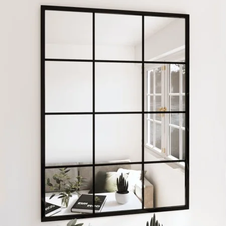 Espejos de pared 3 uds metal negro 80x60 cm de vidaXL, Espejos - Ref: Foro24-3189033, Precio: 215,80 €, Descuento: %