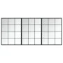 Espejos de pared 3 uds metal negro 80x60 cm de vidaXL, Espejos - Ref: Foro24-3189033, Precio: 215,80 €, Descuento: %