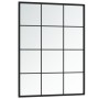 Wandspiegel 3 Stück aus schwarzem Metall 80x60 cm von vidaXL, Spiegel - Ref: Foro24-3189033, Preis: 203,23 €, Rabatt: %