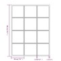 Wandspiegel 3 Stück aus schwarzem Metall 80x60 cm von vidaXL, Spiegel - Ref: Foro24-3189033, Preis: 203,23 €, Rabatt: %