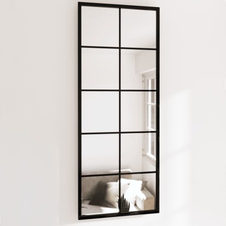 Wall mirrors 2 pcs black metal 100x40 cm by vidaXL, Mirrors - Ref: Foro24-3189034, Price: 123,99 €, Discount: %