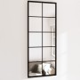 Wandspiegel 2 Stück aus schwarzem Metall 100x40 cm von vidaXL, Spiegel - Ref: Foro24-3189034, Preis: 123,99 €, Rabatt: %