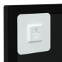 Wall mirrors 2 pcs black metal 100x40 cm by vidaXL, Mirrors - Ref: Foro24-3189034, Price: 123,99 €, Discount: %
