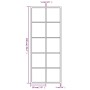 Wandspiegel 2 Stück aus schwarzem Metall 100x40 cm von vidaXL, Spiegel - Ref: Foro24-3189034, Preis: 123,99 €, Rabatt: %