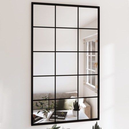 Wandspiegel 3 Stück aus schwarzem Metall 100x60 cm von vidaXL, Spiegel - Ref: Foro24-3189036, Preis: 232,16 €, Rabatt: %