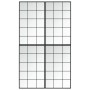 Wandspiegel 4 Stück aus schwarzem Metall 100x60 cm von vidaXL, Spiegel - Ref: Foro24-3189037, Preis: 308,40 €, Rabatt: %