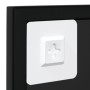 Wandspiegel 6 Stück aus schwarzem Metall 100x60 cm von vidaXL, Spiegel - Ref: Foro24-3189038, Preis: 460,25 €, Rabatt: %