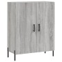Aparador alto madera contrachapada gris sonoma 69,5x34x180 cm de vidaXL, Aparadores - Ref: Foro24-3199567, Precio: 153,52 €, ...