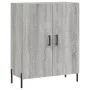 High sideboard sonoma gray plywood 69.5x34x180 cm by vidaXL, Sideboards - Ref: Foro24-3199567, Price: 152,01 €, Discount: %