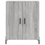 Aparador alto madera contrachapada gris sonoma 69,5x34x180 cm de vidaXL, Aparadores - Ref: Foro24-3199567, Precio: 153,52 €, ...